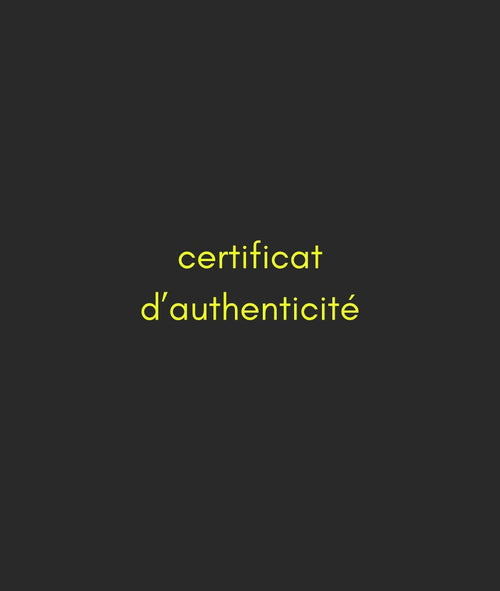 Certificat d'authenticité SITA PLACE — Garantie d'authenticité pour maroquinerie de luxe vintage